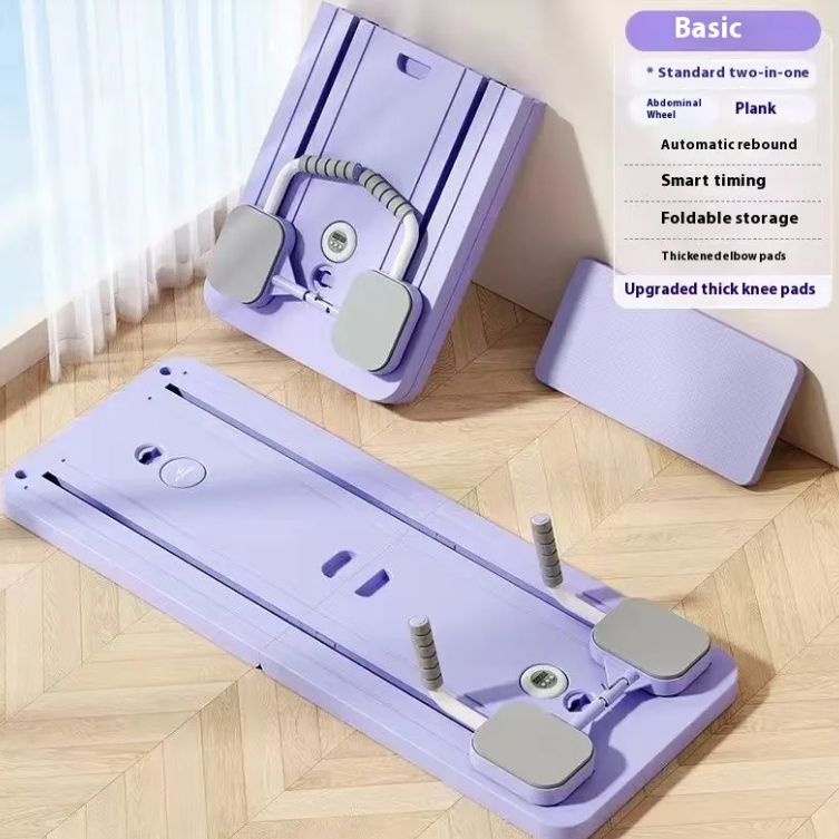 MotionHaus household abdominal wheel fitness board with textured grip and sturdy frame for core workouts and abdominal exercises.