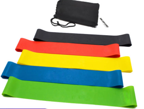 Latex Resistance Bands Set – 5-Pack Fitness Rally Bands