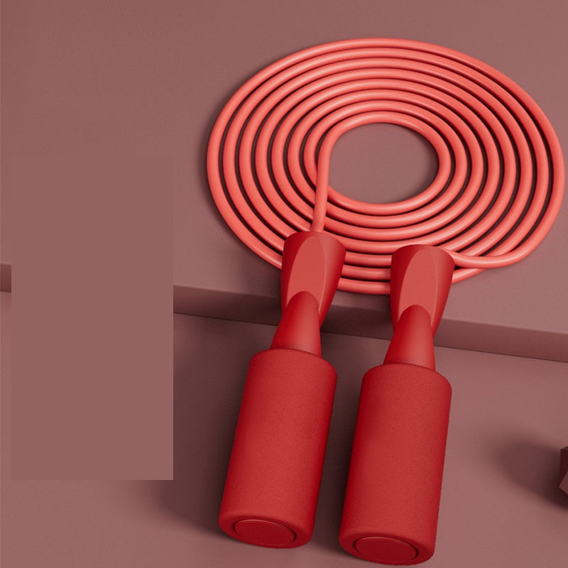MotionHaus cordless dual-use skipping rope for home fitness, featuring adjustable handles and a lightweight design.