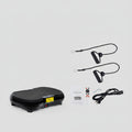 Full Body Vibration Platform Massage Machine Workout Trainer with Bluetooth Music Connection (Black)