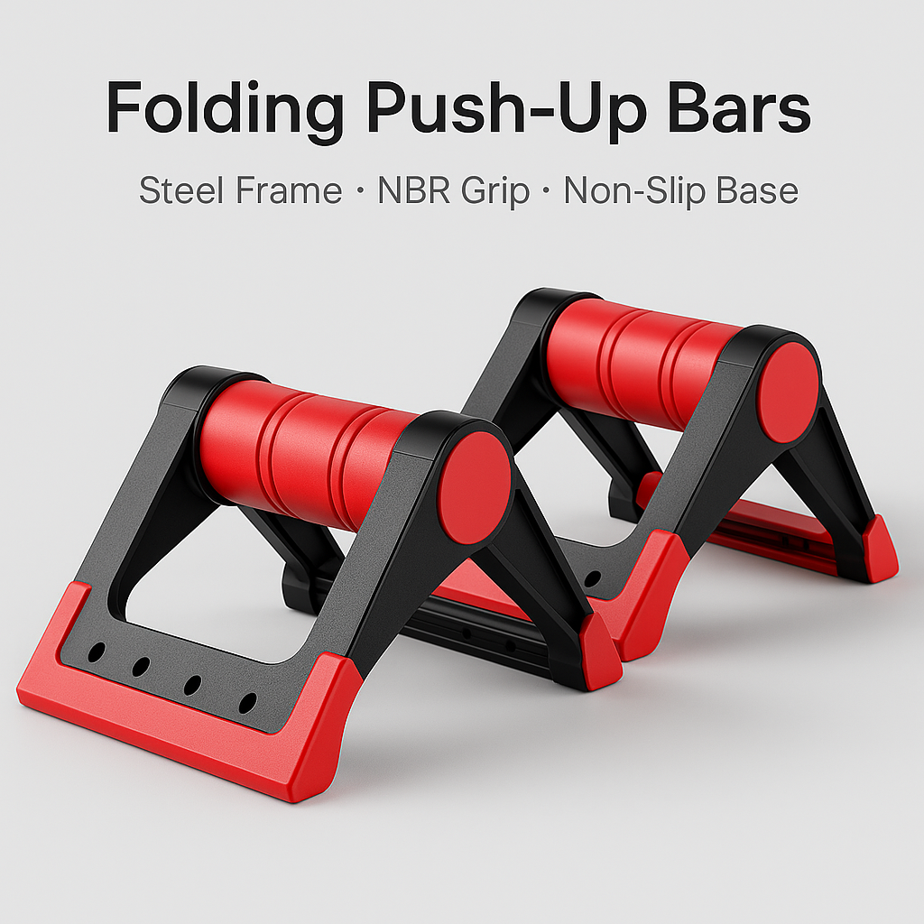 Portable Push-Up Board for Chest, Arms & Core Workouts