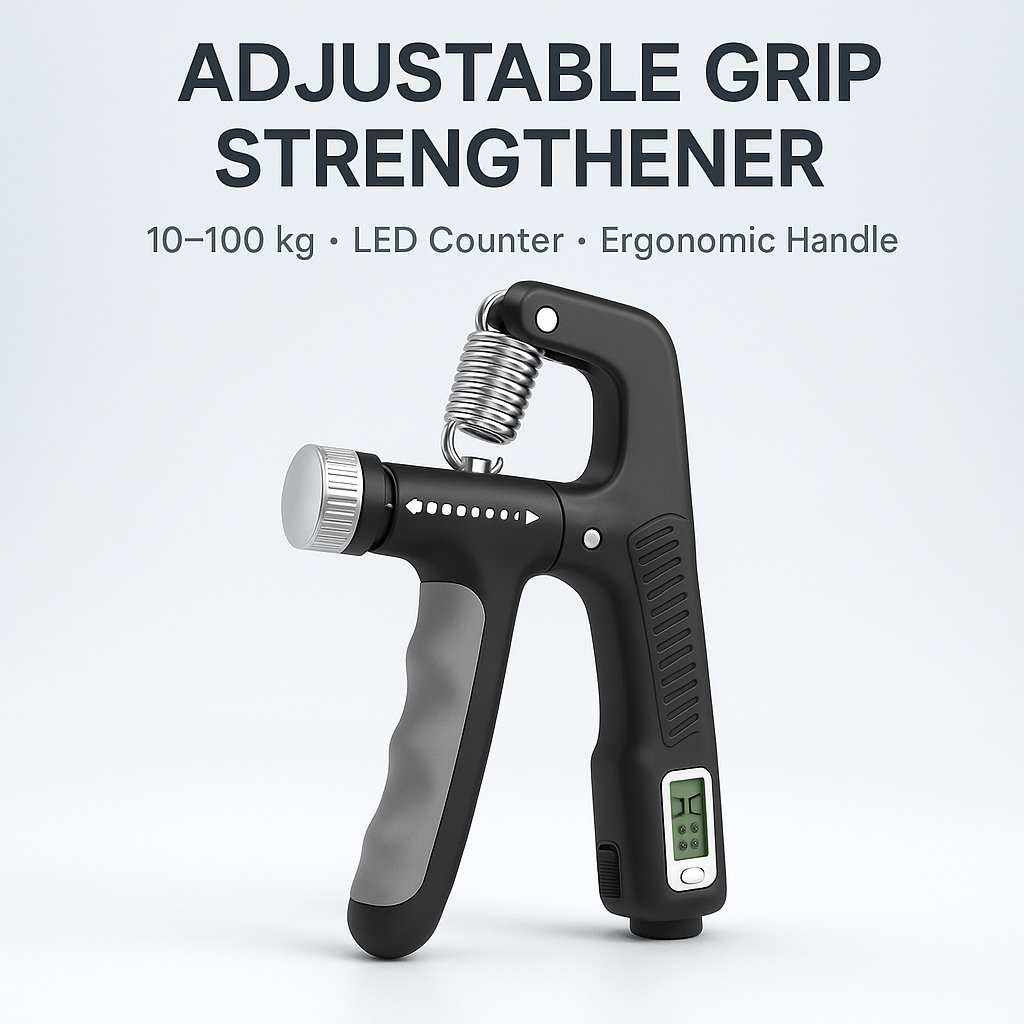 Adjustable Hand Grip Strengthener for Forearm Training