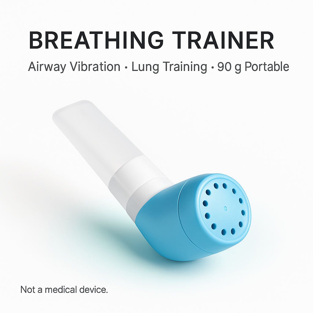 Respiratory Muscle Trainer for Endurance, Running & Cardio