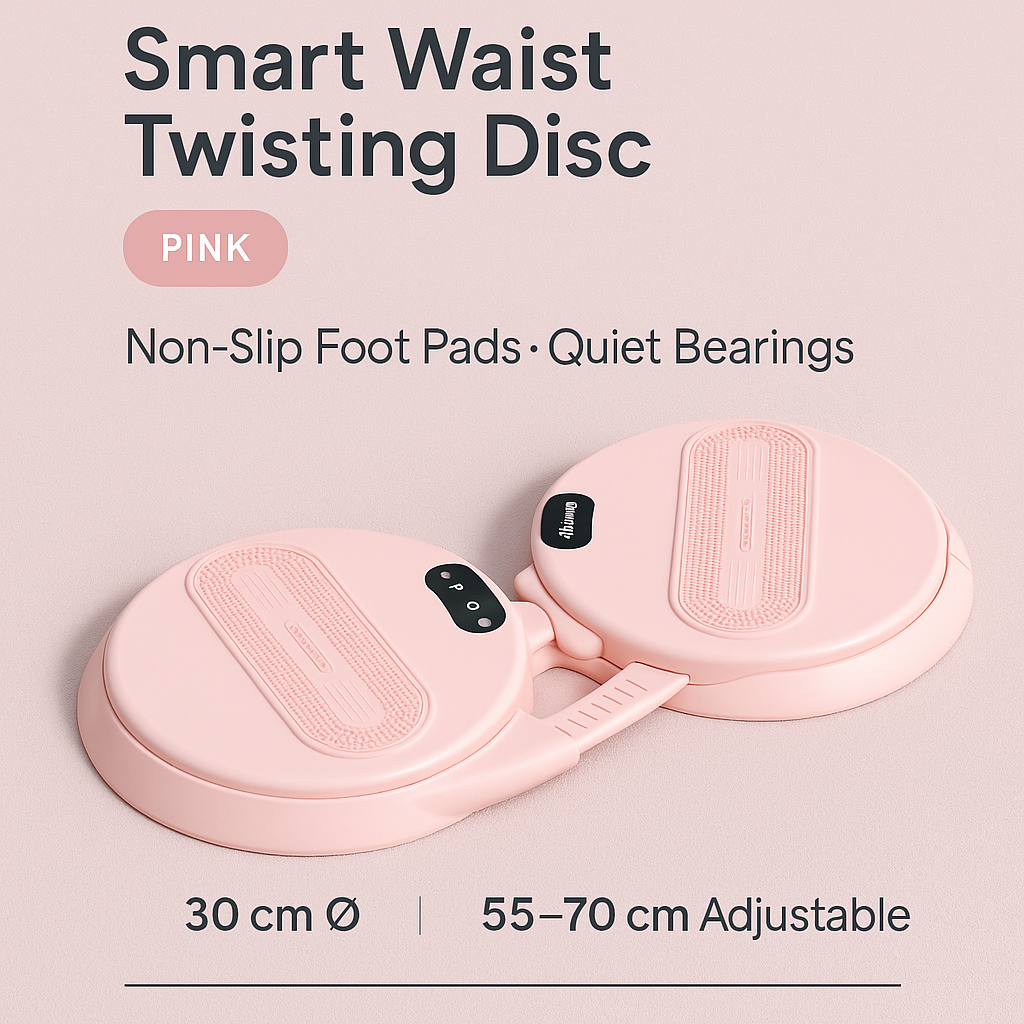 Waist Twister Board for Weight Loss, Core Strength & Balance