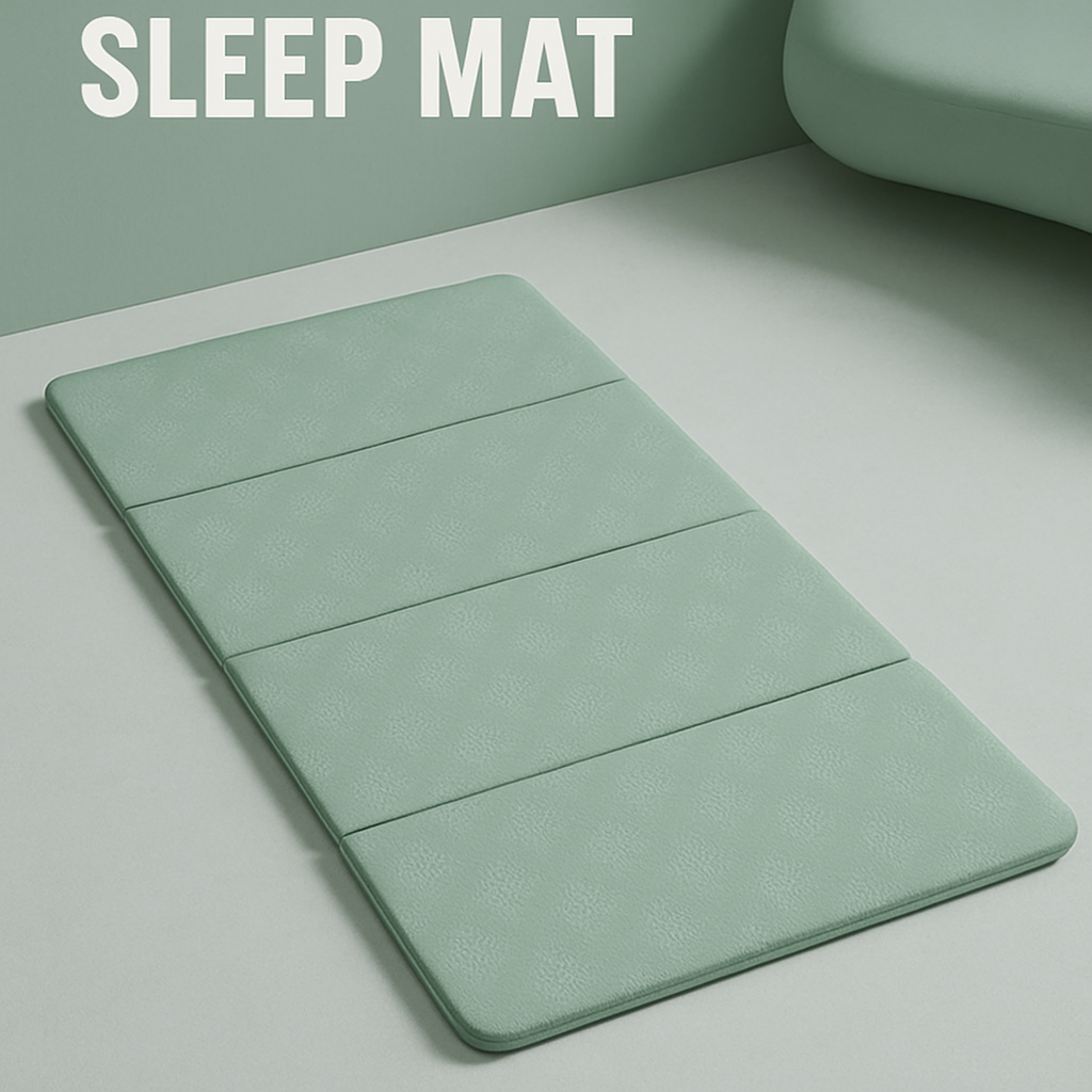 Foldable Non-Slip Yoga Mat for Home Workouts