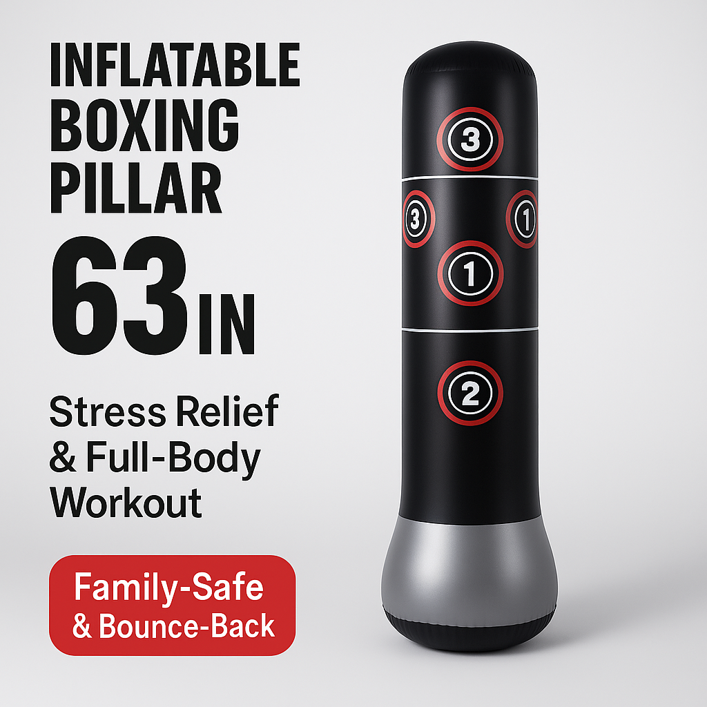 Inflatable Punching Bag — Hit It. Feel Better. Repeat.