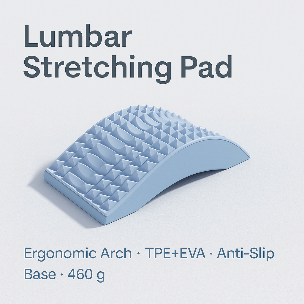 Back Stretching Mat for Lower Back Pain Relief