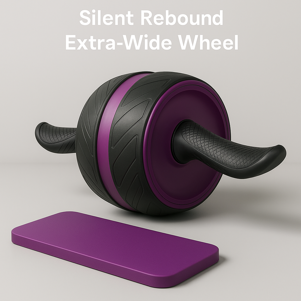 Automatic Rebound Ab Roller Wheel for Core Workouts