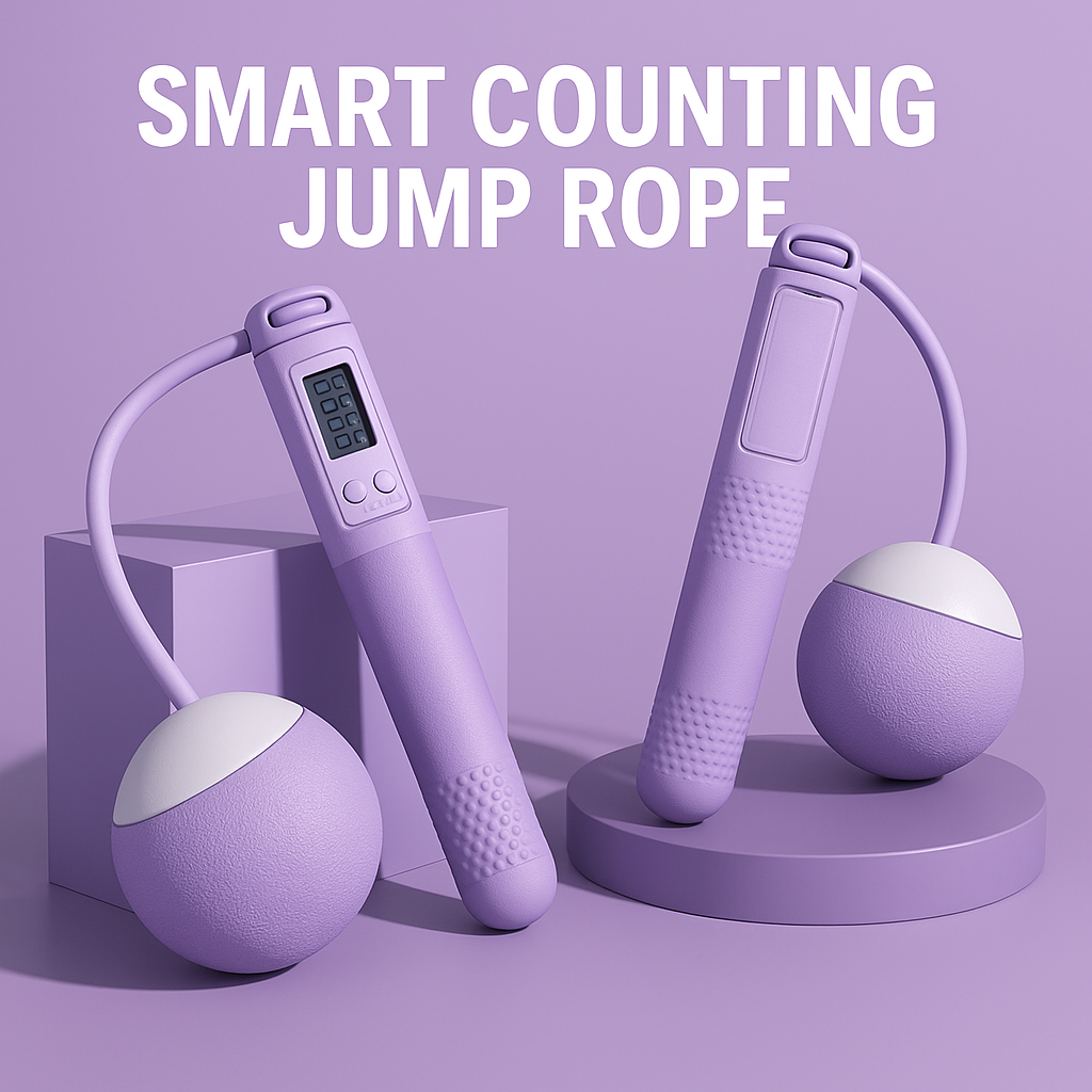 Digital Weighed Jump Rope with Calorie & Rep Counter