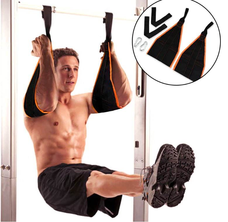 Ab Straps for Pull-Up Bar Core & Leg Raise Training