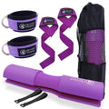 Hip Thrust Pad Set with Ankle Straps for Glute Training