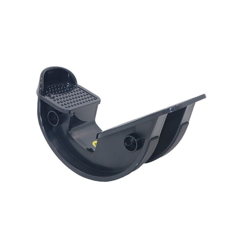MotionHaus foot stretcher rocker for calf and ankle stretching, ideal for Achilles tendonitis, muscle massage, and yoga exercises.