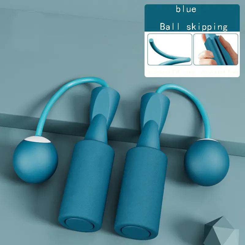 MotionHaus cordless dual-use skipping rope for home fitness, with ergonomic handles and adjustable length for effective cardio workouts.