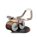 MotionHaus Automatic Rebound Abdominal Wheel with cushioned handles for core workouts and abdominal muscle strengthening.