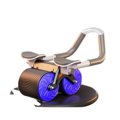 MotionHaus automatic rebound abdominal wheel with ergonomic handles for core workouts and abdominal training.
