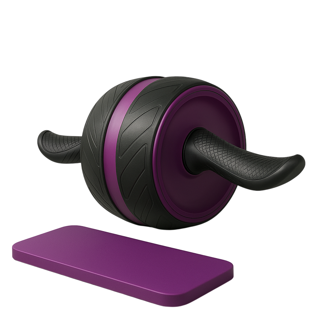 My Store automatic rebound ab roller wheel for core workouts, featuring a compact design and sturdy handle for effective exercise.