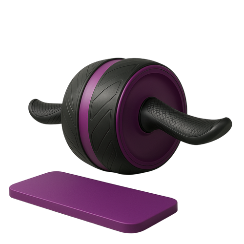 My Store automatic rebound ab roller wheel for core workouts, featuring a compact design and sturdy handle for effective exercise.